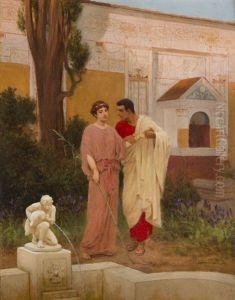 Vinicius And Ligia (from Quo Vadis) by Stephan Vladislavovich Bakalowicz