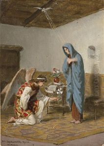 Die Verkundigung by Stephan Vladislavovich Bakalowicz