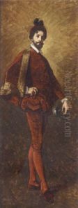 Portrait D'un Homme En Habit Rouge Portrait D'un Homme En Habit Rouge