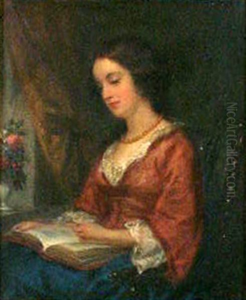 Lady Reading - view 1