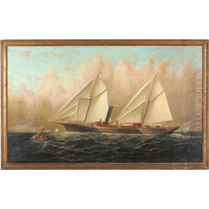 Steam & Sail Merchant Ship
