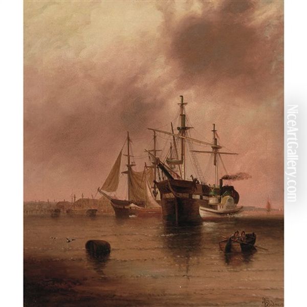 Arriving In Port - view 1