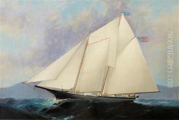 The Schooner J. Waterbury Outward Bound - view 1