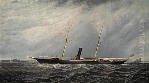 The Yacht Stranger Of The New York Yacht Club Off Execution - view 1