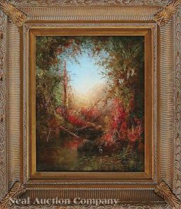 Southern Landscape With Figures
