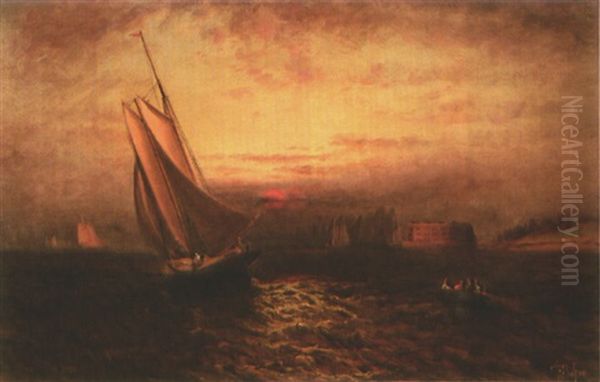 Governor's Island With Castle Williams, New York Harbor - view 1