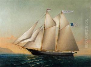 The Schooner "jessie B. Smith" by Elisha (Taylor) Baker