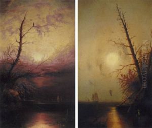 Sunset And Dawn by Elisha (Taylor) Baker