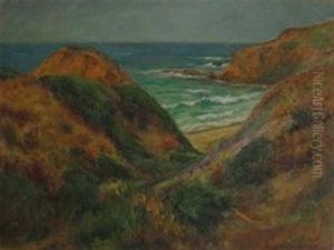 Pacific Coast Scene (+ 3 Others; 4 Works) by Elizabeth Gowdy Baker