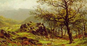 A Sketch From Nature, Cader Idris In The Distance
