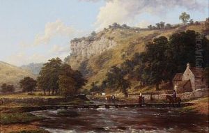Scene In Monsal-dale