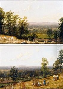 Near Barford, Warwickshire (+ Harvestime, Ashborne, Warwickshire; Pair)