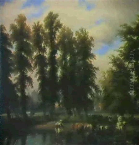 Cattle Watering - view 1