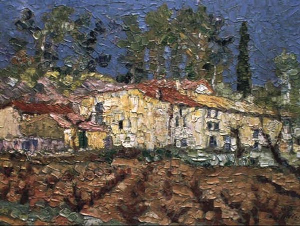 Village On The Edge Of Fields - view 1