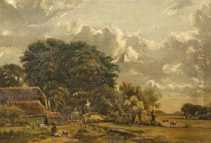 Landscape by Alexander Hieronymus Bakhuyzen