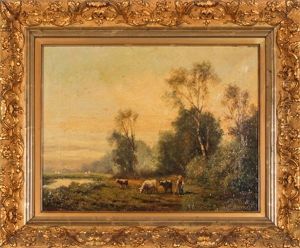 Landscape With Figure And Cattle