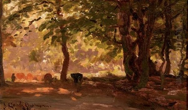 A Forest Path (study) - view 1