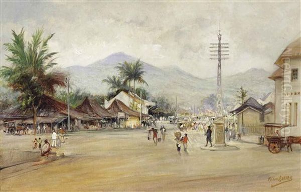 Activities In An Indonesian Village - view 1