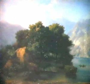 Urnersee Mit Urirotstock by Julius Bakof