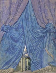 Design For 'la Belle Au Bois Dormant": Rideau Design For 'la Belle Au Bois Dormant": Rideau