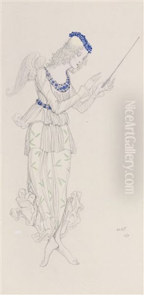 Costume Design For A Fairy From The Ballet The Sleeping Beauty - view 1