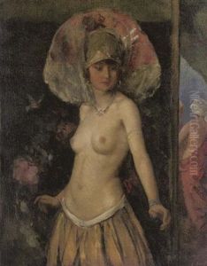 A Dancer In Costume by Leon Bakst