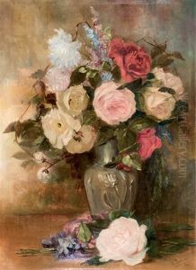 Bodegon De Flores by Eduardo Balaca y Canseco