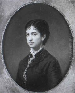 Retrato De Joven Dama by Eduardo Balaca y Canseco