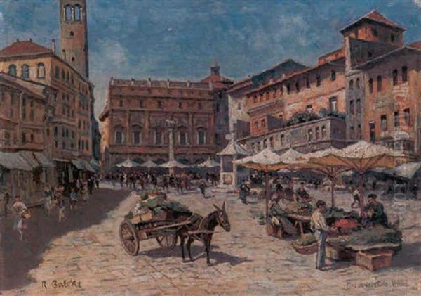 Verona, Piazza Delle Erbe - view 1