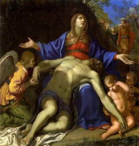 Deploration Sur Le Christ Mort by Pietro Paolo Baldini