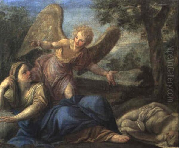 Hagar And The Angel - view 1