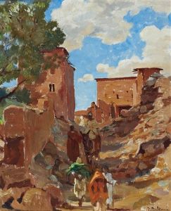 Orientalische Landschaft