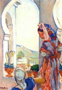 Jeune Fille Marocaine A La Fenetre Jeune Fille Marocaine A La Fenetre