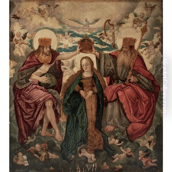 The Coronation Of The Virgin by Hans Baldung Grien