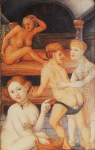 A Bathing Scene by Hans Baldung Grien