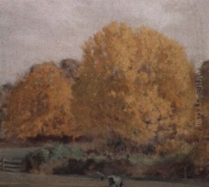 Dry Autumn In Castlemaine by Alice Marian Ellen Bale