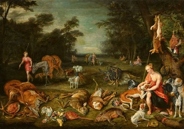 Landscape With Diana After The Hunt - view 1