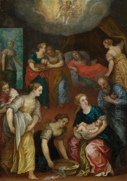 The Birth Of The Virgin - view 1