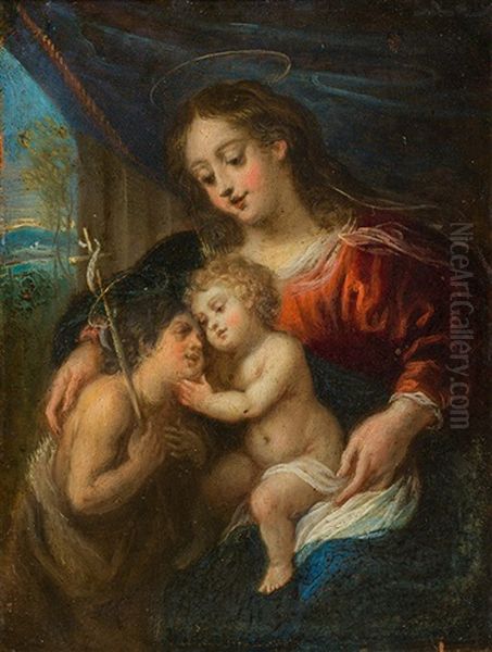 Madonna With Child And The Infant St. John The Baptist - view 1