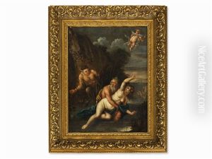 Pan And Syrinx by Hendrik van Balen the Elder