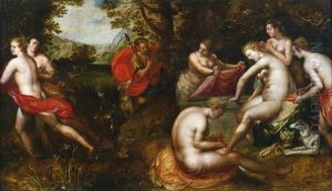 Diane Et Acteon by Hendrik van Balen the Elder