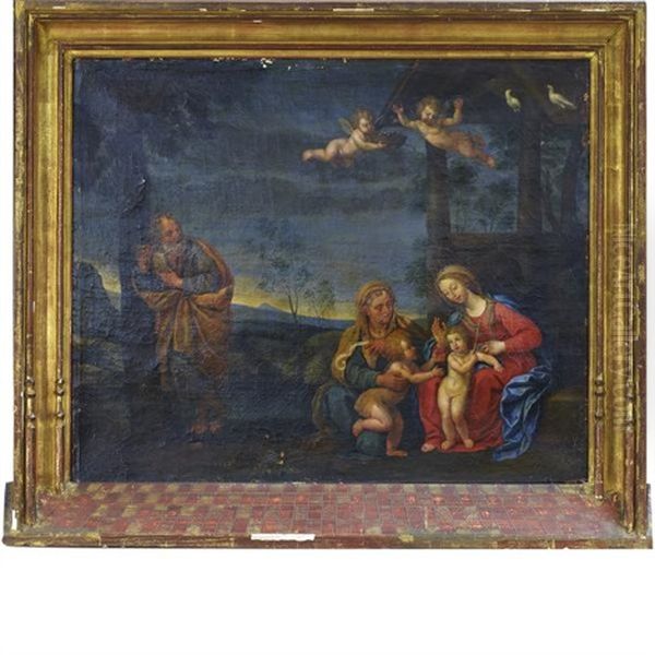 Holy Family With St. Elizabeth And John The Baptist - view 1