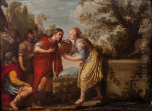 Rebecca And Eliezer By The Well