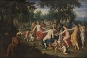 Ulysse Et Nausicaa by Hendrik van Balen the Elder