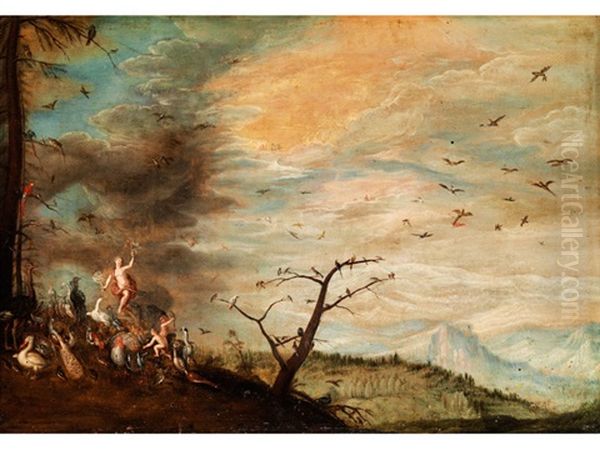 Landschaft Mit Allegorischer Darstellung - view 1