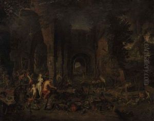 An Allegory Of Fire by Hendrik van Balen the Elder