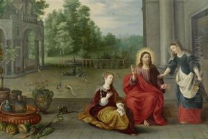 Christus Bei Maria Und Martha