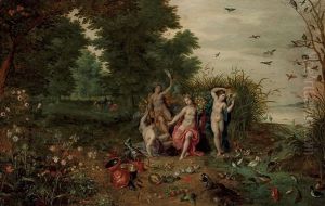 An Allegory Of The Four Elements by Hendrik van Balen the Elder