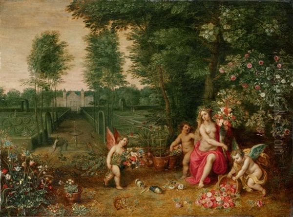 Allegorie Des Fruhlings (collab. W/jan Brueghel, The Younger) - view 1
