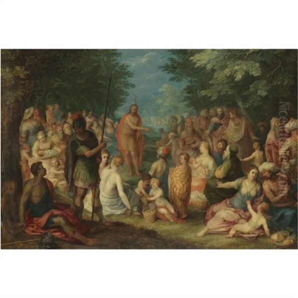 The Preaching Of St. John The Baptist - view 1